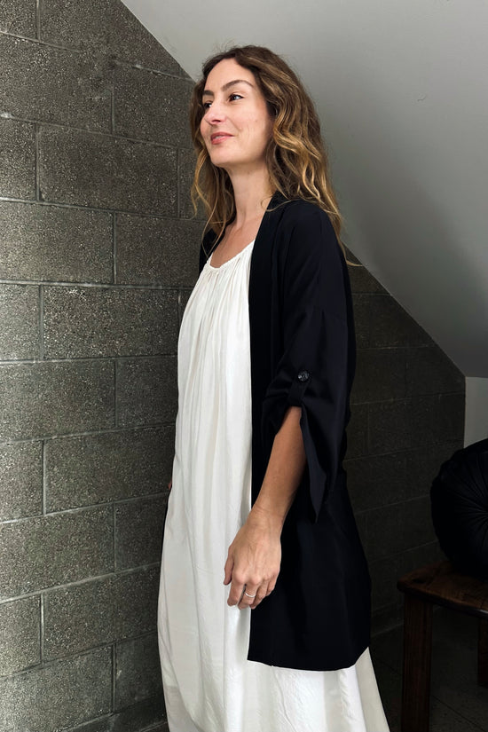 Image Title Silk Crepe De Chine Autumn Jacket